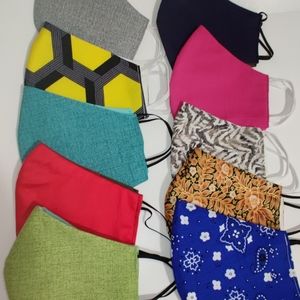 Neatly made face masks